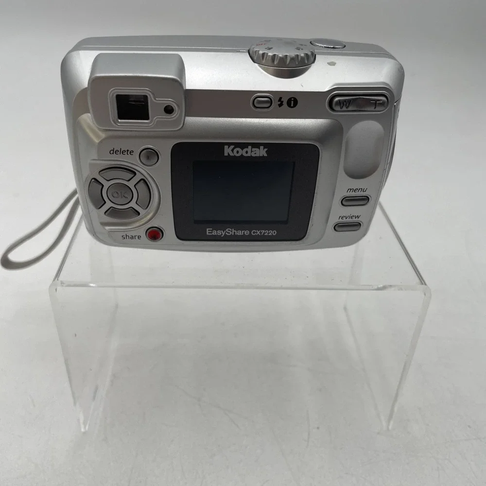 Kodak EasyShare CX-7220 2MP Digital Camera 2X Zoom+Battery+SD Card+Manual-READ